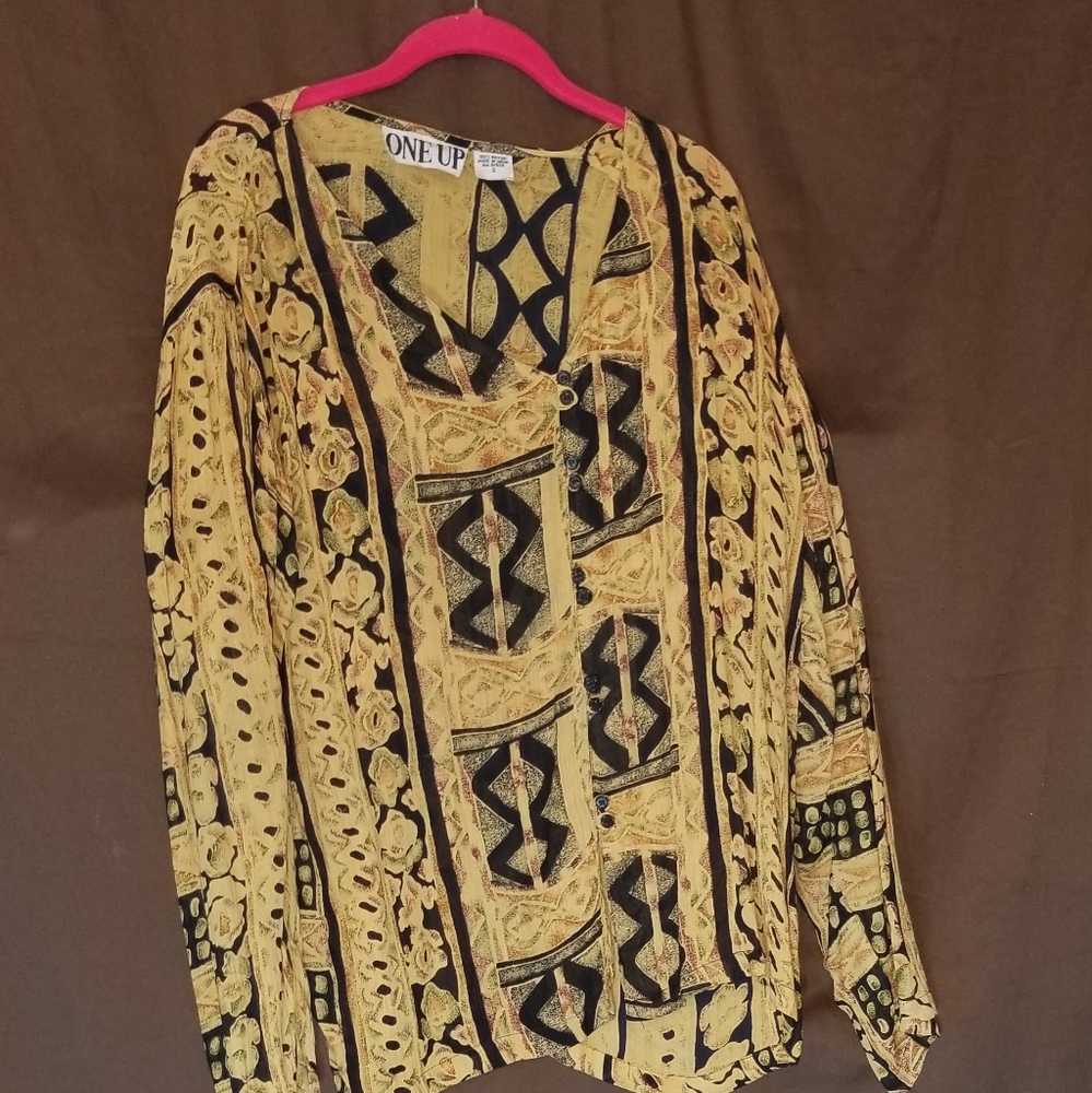 Yellow/Black Shirt